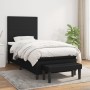 Cama box spring con colchón tela negro 80x200 cm de vidaXL, Camas y somieres - Ref: Foro24-3136391, Precio: 335,17 €, Descuen...