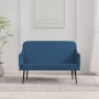 Banco de tela azul 110x76x80 cm en Bancos | Comprar online en Foru.es
