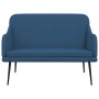 Banco de tela azul 110x76x80 cm en Bancos | Comprar online en Foru.es
