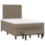 Cama box spring con colchón tela gris taupe 120x200 cm de vidaXL, Camas y somieres - Ref: Foro24-3136425, Precio: 438,87 €, D...