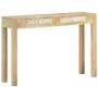 Mesa consola madera maciza de mango decolorada 110x30x75 cm en Mesas auxiliares | Comprar online en Foru.es