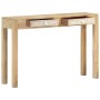 Mesa consola madera maciza de mango decolorada 110x30x75 cm en Mesas auxiliares | Comprar online en Foru.es