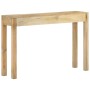 Mesa consola madera maciza de mango decolorada 110x30x75 cm en Mesas auxiliares | Comprar online en Foru.es