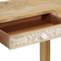 Mesa consola madera maciza de mango decolorada 110x30x75 cm en Mesas auxiliares | Comprar online en Foru.es