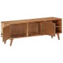 Mueble de TV madera maciza de acacia 112x30x40 cm en Muebles TV | Comprar online en Foru.es