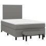 Cama box spring con colchón tela gris oscuro 120x200 cm de vidaXL, Camas y somieres - Ref: Foro24-3136422, Precio: 467,29 €, ...