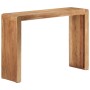 Mesa consola madera maciza de acacia 110x30x76 cm en Mesas auxiliares | Comprar online en Foru.es
