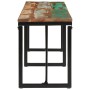 Banco de madera maciza reciclada 160x35x46 cm en Bancos para recibidores y almacenamiento | Comprar online en Foru.es