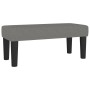 Cama box spring con colchón tela gris oscuro 100x200 cm de vidaXL, Camas y somieres - Ref: Foro24-3136414, Precio: 392,55 €, ...