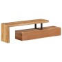 Mueble de TV (118-200) x 30x40 cm Madera maciza de acacia en Muebles TV | Comprar online en Foru.es