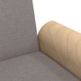 Sofá cama con reposabrazos tela gris taupe en Sofás | Comprar online en Foru.es