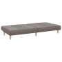 Sofá cama de tela gris taupe en Sofás | Comprar online en Foru.es