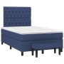 Cama box spring con colchón tela azul 120x200 cm de vidaXL, Camas y somieres - Ref: Foro24-3136827, Precio: 482,43 €, Descuen...