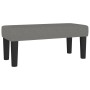 Cama box spring con colchón tela gris oscuro 100x200 cm de vidaXL, Camas y somieres - Ref: Foro24-3136494, Precio: 375,16 €, ...