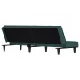 Sofá cama de terciopelo verde oscuro en Sofás | Comprar online en Foru.es