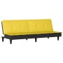 Sofá cama de tela amarillo claro en Sofás | Comprar online en Foru.es
