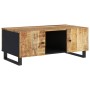 Mesa de centro madera maciza mango y contrachapada 100x54x40 cm en Mesas de centro | Comprar online en Foru.es