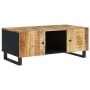 Mesa de centro madera maciza mango y contrachapada 100x54x40 cm en Mesas de centro | Comprar online en Foru.es