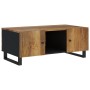 Mesa de centro madera maciza mango y contrachapada 100x54x40 cm en Mesas de centro | Comprar online en Foru.es