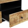 Mesa de centro madera maciza mango y contrachapada 80x54x40 cm en Mesas de centro | Comprar online en Foru.es
