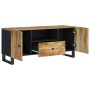 Mueble de TV madera mango y madera contrachapada 105x33,5x46 cm en Muebles TV | Comprar online en Foru.es