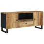 Mueble de TV madera mango y madera contrachapada 105x33,5x46 cm en Muebles TV | Comprar online en Foru.es
