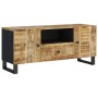 Mueble de TV madera mango y madera contrachapada 105x33,5x46 cm en Muebles TV | Comprar online en Foru.es
