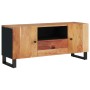 Mueble de TV madera acacia y madera contrachapada 105x33,5x46cm en Muebles TV | Comprar online en Foru.es