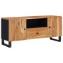 Mueble de TV madera acacia y madera contrachapada 105x33,5x46cm en Muebles TV | Comprar online en Foru.es