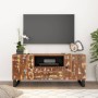 Mueble TV madera reciclada y madera contrachapada 105x33,5x46cm en Muebles TV | Comprar online en Foru.es