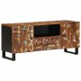 Mueble TV madera reciclada y madera contrachapada 105x33,5x46cm en Muebles TV | Comprar online en Foru.es
