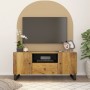 Mueble de TV madera mango y madera contrachapada 105x33,5x46 cm en Muebles TV | Comprar online en Foru.es
