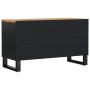 Mueble de TV madera acacia y madera contrachapada 80x33x46 cm en Muebles TV | Comprar online en Foru.es