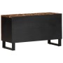 Mueble de TV madera reciclada y madera contrachapada 80x33x46cm en Muebles TV | Comprar online en Foru.es