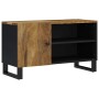 Mueble de TV madera mango y madera contrachapada 80x33x46 cm en Muebles TV | Comprar online en Foru.es