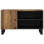Mueble de TV madera mango y madera contrachapada 80x33x46 cm en Muebles TV | Comprar online en Foru.es