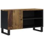 Mueble de TV madera mango y madera contrachapada 80x33x46 cm en Muebles TV | Comprar online en Foru.es