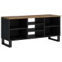 Mueble de TV madera mango y madera contrachapada 100x33x46 cm en Muebles TV | Comprar online en Foru.es