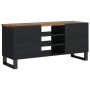 Mueble de TV madera mango y madera contrachapada 100x33x46 cm en Muebles TV | Comprar online en Foru.es