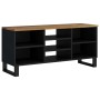 Mueble de TV madera mango y madera contrachapada 100x33x46 cm en Muebles TV | Comprar online en Foru.es
