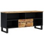 Mueble de TV madera mango y madera contrachapada 100x33x46 cm en Muebles TV | Comprar online en Foru.es