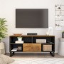 Mueble de TV madera mango y madera contrachapada 100x33x46 cm en Muebles TV | Comprar online en Foru.es