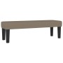 Cama box spring con colchón tela gris taupe 160x200 cm de vidaXL, Camas y somieres - Ref: Foro24-3136849, Precio: 674,95 €, D...