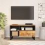 Mueble de TV madera mango y madera contrachapada 80x33x46 cm en Muebles TV | Comprar online en Foru.es