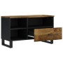 Mueble de TV madera mango y madera contrachapada 80x33x46 cm en Muebles TV | Comprar online en Foru.es