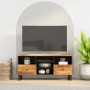 Mueble de TV madera mango y madera de ingeniería 100x33x46 cm en Muebles TV | Comprar online en Foru.es