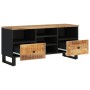 Mueble de TV madera mango y madera de ingeniería 100x33x46 cm en Muebles TV | Comprar online en Foru.es