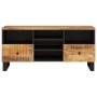 Mueble de TV madera mango y madera de ingeniería 100x33x46 cm en Muebles TV | Comprar online en Foru.es