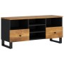 Mueble de TV madera mango y madera de ingeniería 100x33x46 cm en Muebles TV | Comprar online en Foru.es