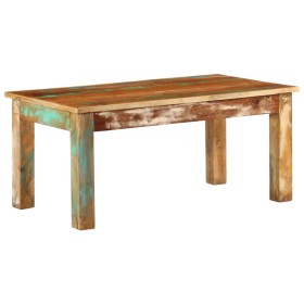 Mesa de centro madera maciza reciclada 100x55x45 cm en Mesas de centro | Comprar online en Foru.es